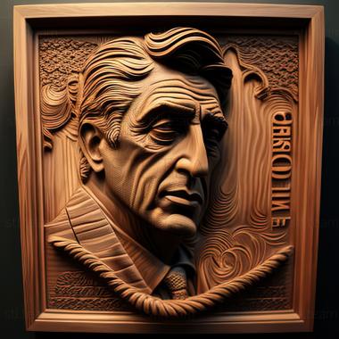 3D model Michael Corleone The GodfatherAl Pacino (STL)